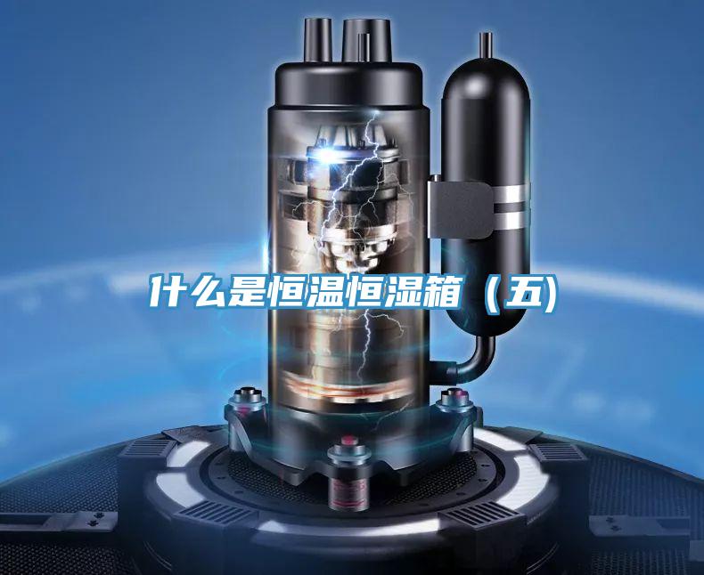什么是恒溫恒濕箱(五)