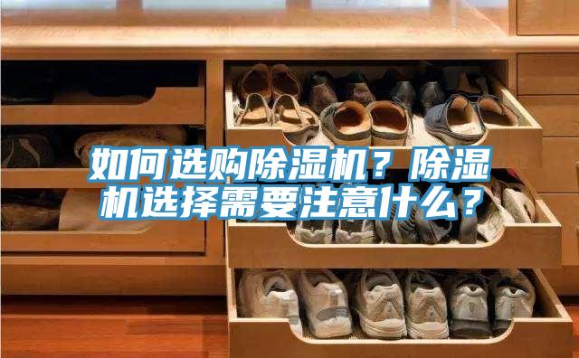 如何選購除濕機？除濕機選擇需要注意什么？