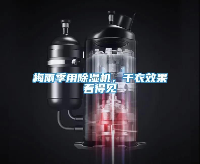 梅雨季用除濕機,干衣效果看得見