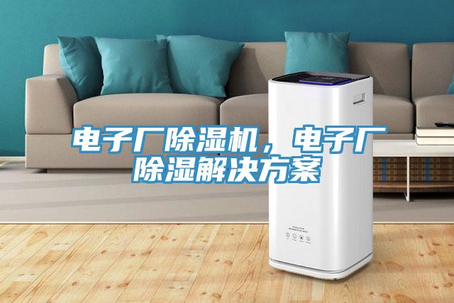 電子廠除濕機，電子廠除濕解決方案