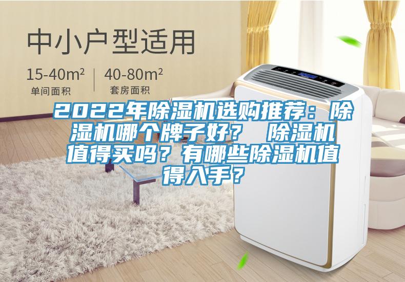 2022年除濕機(jī)選購(gòu)?fù)扑]：除濕機(jī)哪個(gè)牌子好？ 除濕機(jī)值得買嗎？有哪些除濕機(jī)值得入手？