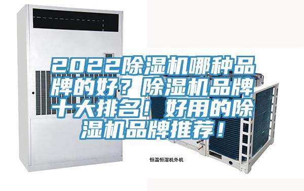 2022除濕機(jī)哪種品牌的好？除濕機(jī)品牌十大排名！好用的除濕機(jī)品牌推薦！