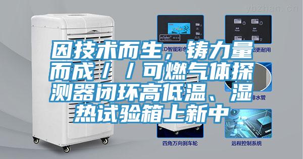 因技術而生，鑄力量而成／／可燃氣體探測器閉環(huán)高低溫、濕熱試驗箱上新中