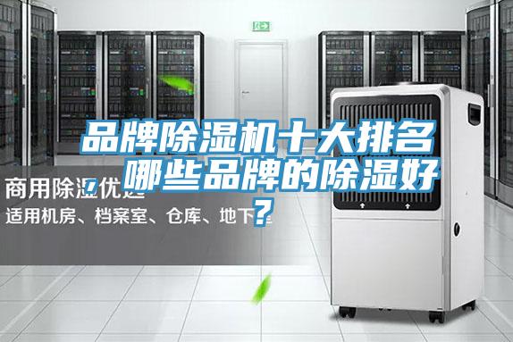 品牌除濕機十大排名，哪些品牌的除濕好？