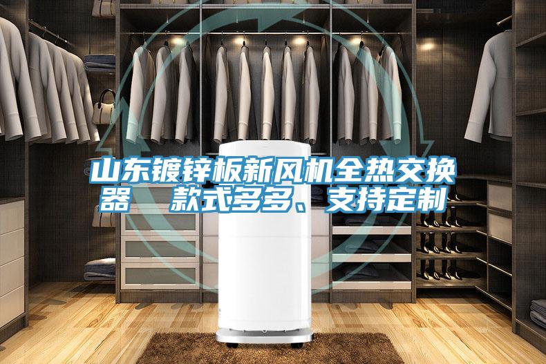 山東鍍鋅板新風機全熱交換器  款式多多、支持定制