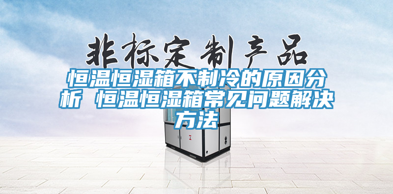 恒溫恒濕箱不制冷的原因分析 恒溫恒濕箱常見問(wèn)題解決方法