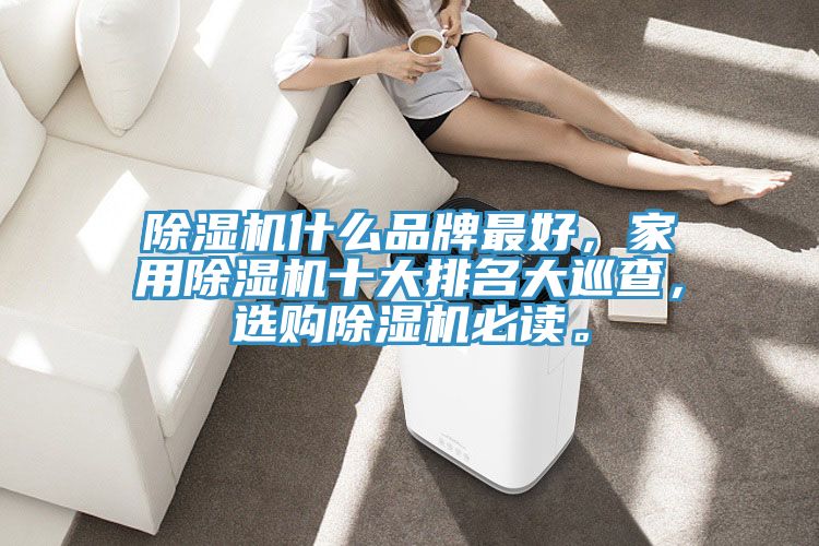除濕機什么品牌最好,家用除濕機十大排名大巡查,選購除濕機必讀。
